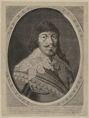 Bildnis des Bernhardvs von Sachsen-Weimar