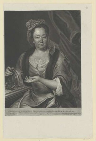 Bildnis der Ludmilla Magdalena de Gotter