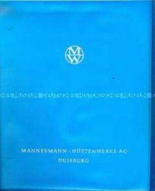 Katalog der Mannesmannröhren-Werke mit Preislisten ihrer Produkte