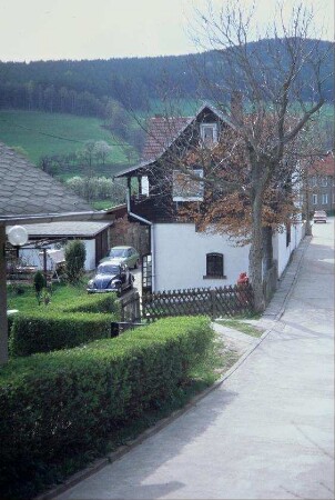 Wohnhaus mit Laubengang auf der Hofseite