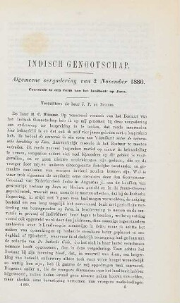 Algemeene vergadering van 2 November 1880