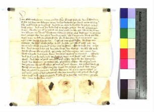 Hans von Iggingen stellt dem Grafen von Helfenstein einen Lehenrevers aus über Lehengüter zu Donzdorf, Reichenbach und Hürbelsbach.