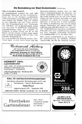 Die Besiedlung von West-Dockenhuden