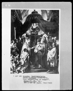 Die Darstellung im Tempel