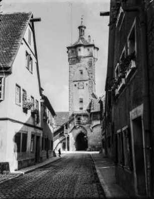 Sieberstor : Plönlein mit dem Sieberstor
