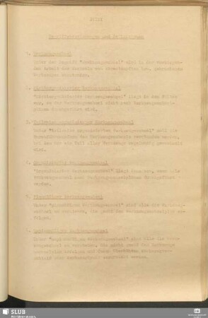 Begriffsbestimmungen und Definitionen