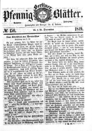 No. 150, 14. u. 15. December