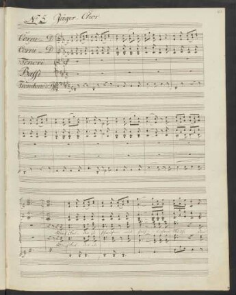 No. 5. Jäger-Chor