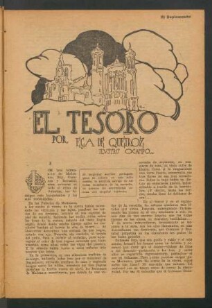 El tesoro : Ilustró Ocampo.
