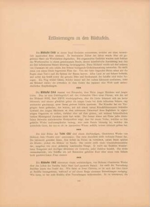 Erläuterungen zu den Bildtafeln
