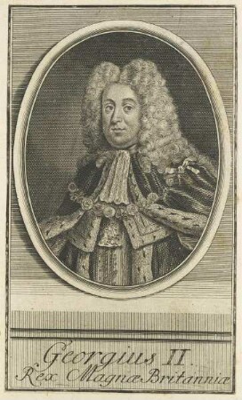 Bildnis Georgius II., Rex Magnae Britanniae