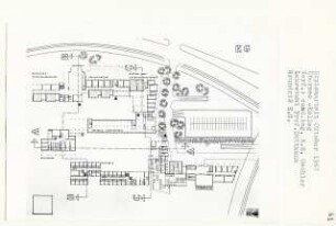 Übersee-Kolleg (Diplomarbeit bei Werner Düttmann): Grundriss Erdgeschoss