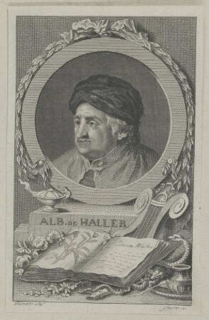 Bildnis des Alb. von Haller