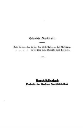 Erhebliche Druckfehler