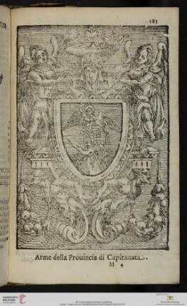 Breve Descrittione di Capitanata. Duodecima Prouincia del Regno di Napoli