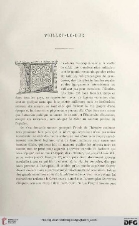 2. Pér. 10.1874: Viollet-le-Duc