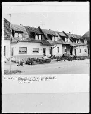 Siedlung Wohnhaus