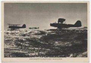 Landung von Wasserflugzeugen