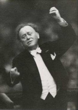 Willem Mengelberg dirigiert in Amsterdam