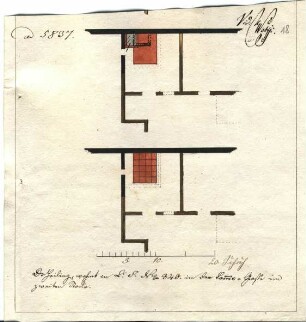 Drei Baugesuche (Blatt 17 - 27)