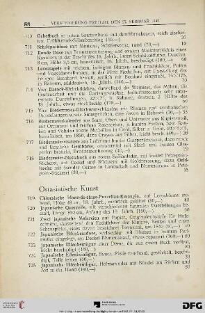 Ostasiatische Kunst (Nr. 719-757)