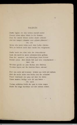 Balduin / [Friedrich Wolters]