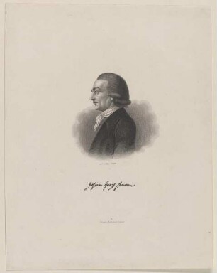 Bildnis des Johann Georg Hamann