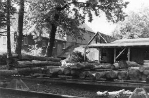 Kroppen-Heinersdorf. Mühle und Bäckerei Merbeth, Schneidemühle