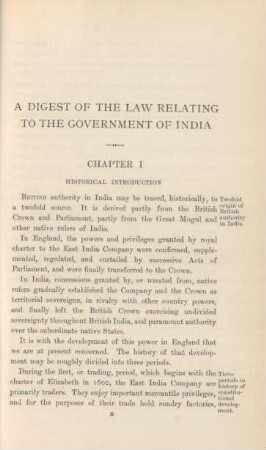 Chapter I. Historical introduction