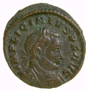 Münze, Follis, 314 - 315