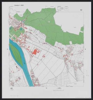 63 = früher 46 : Gemarkungen Dresden Pillnitz, Oberpoyritz, Zschieren, Söbrigen, Hosterwitz, 1992 : 63 = früher 46 : Gemarkungen Dresden Pillnitz, Oberpoyritz, Zschieren, Söbrigen, Hosterwitz. - Nachaufl. - [Dresden] : Stadtvermessungsamt, 1992. - 1 Kt. : mehrfarb.