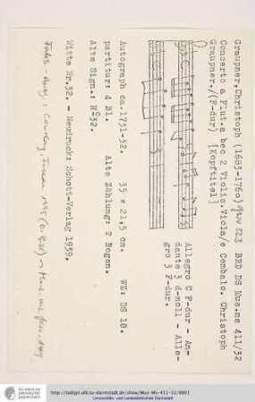 Konzert F-Dur