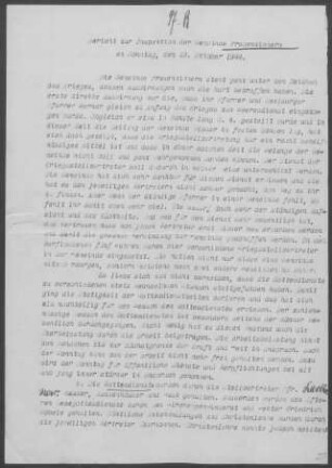 Frauenzimmern: Inspektionsbericht 1944