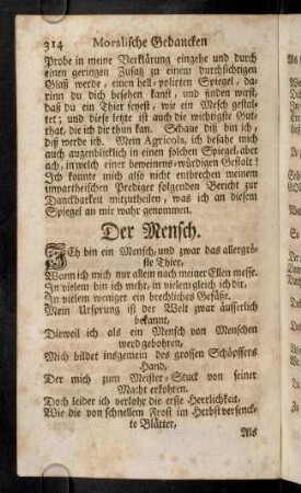 314-325, Der Mensch
