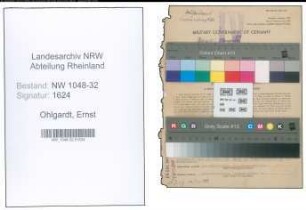 Entnazifizierung Ernst Ohlgardt , geb. 15.02.1897 (Beamter)