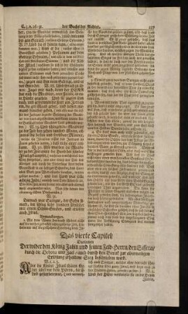 127-134, Das vierte - fuenfte Capitel