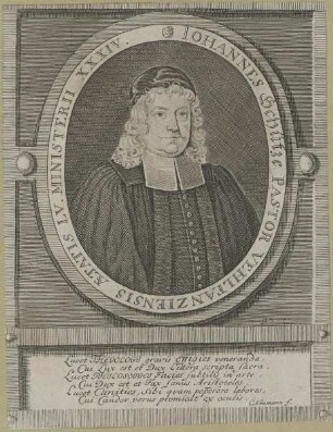 Bildnis des Iohannes Schütze
