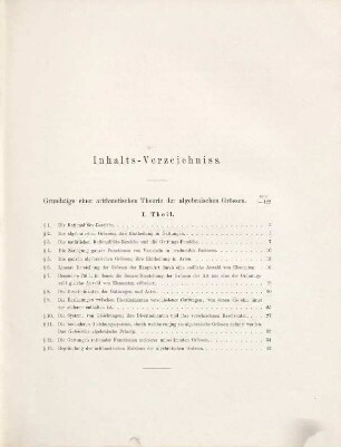 Grundzüge einer arithmetischen Theorie der algebraischen Grössen : Festschrift zu Herrn Ernst Eduard Kummer's fünfzigjährigem Doctor-Jubiläum, 10. September 1881