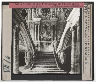 Brühl, Schloss Augustusburg : Innenansicht, Treppenhaus
