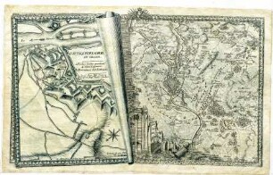 WHK 23 Österreichischer Sukzessionskrieg 1740-1748 bis zum Aachener Frieden: Plan der Belagerung von Maastricht, 1748
