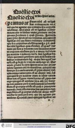 Questio cxvi de fato, quatuor articulos.