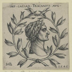 Bildnis des römischen Kaisers Traianus