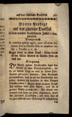 589-599, Dritte Predigt.