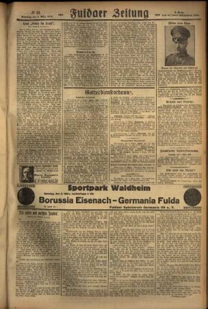 Dritte Ausgabe vom Samstag, den 02. März 1929.