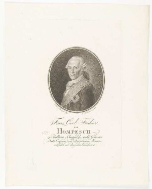 Bildnis des Franz Carl von Hompesch