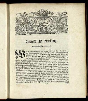 Vorrede und Einleitung.