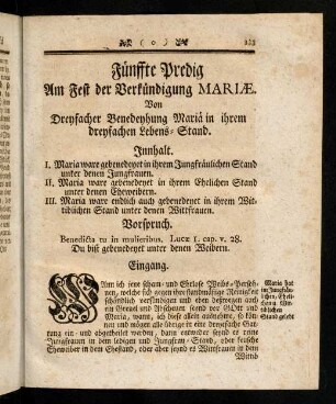 333-347, Fuenffte Predig am Fest der Verkuendigung Mariae