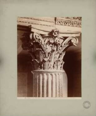 San Lorenzo fuori le mura, Rom: Kapitell des Presbyterium