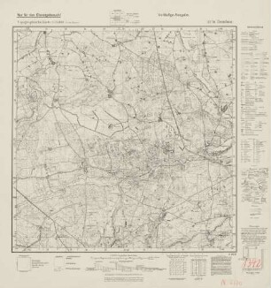 2770 Dembno, Topographische Karte 1:25000 (4cm - Karte)