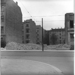 Negativ: Gelände, Rubensstraße 90, 1953